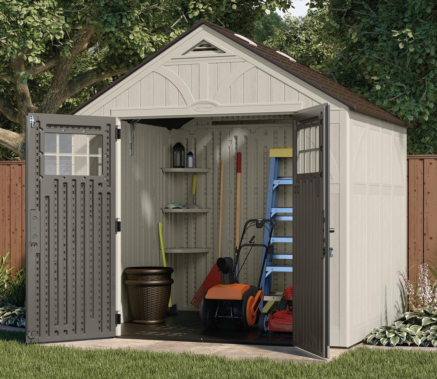 Suncast Tremont 8 x 7 ft Shed — alternate view